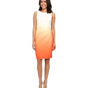 Calvin Klein Starburst Sheath Dress